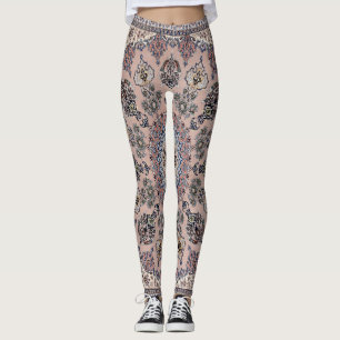 Orientalisk turkisk persisk matta leggings