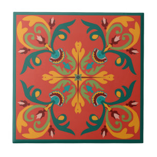 🧡 💛 orientaliska plattor, Azulejos Kakelplatta