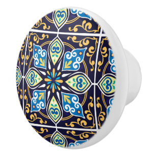 💙 orientaliska plattor, Azulejos Knopp