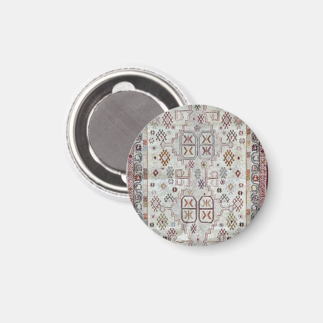 Orientaliskt persiskt mönster magnet (Front/Back)