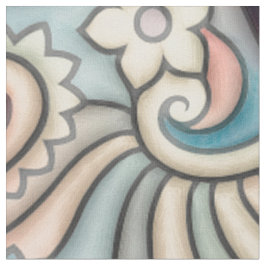 Orientaliskt vattenfärgmönster II + dina idéer Tyg