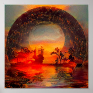 Orientalliggande Poster