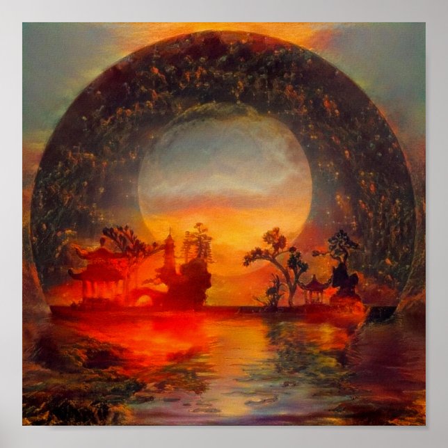 Orientalliggande Poster (Framsidan)