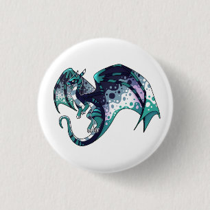 Oriented AroAce Pride Dragon Knapp
