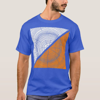 Orienteering Sport Träd Ring Orienteerer Hiking T Shirt