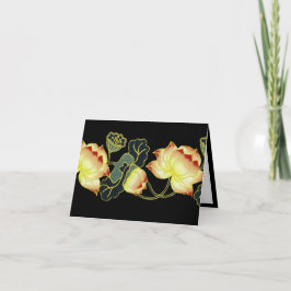 Orienterat poppies-anteckningskort - tomt kort