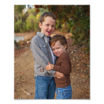 Orienteringsfoto för familjen Porträtt 8x10 Porträ