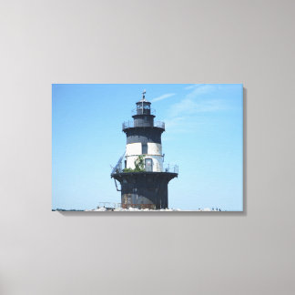 orienteringspunktens fyr canvastryck