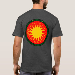 Oriflamme förseglar det franska banret skjortan t shirt