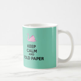 Origami älskare! kaffemugg