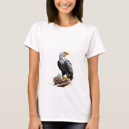 Origami amerikansk örn t-shirt