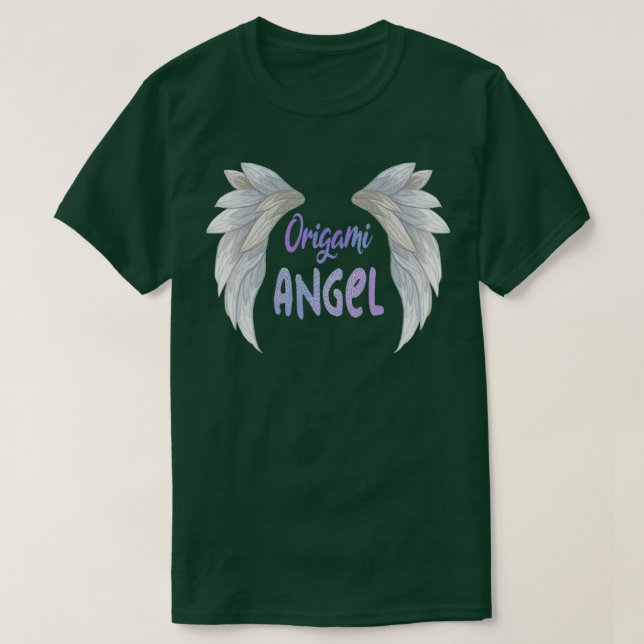Origami Angel T Shirt (Design framsida)