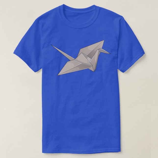 Origami Animal Shirt Mens Womens Ladies Paper Craf T Shirt (Design framsida)