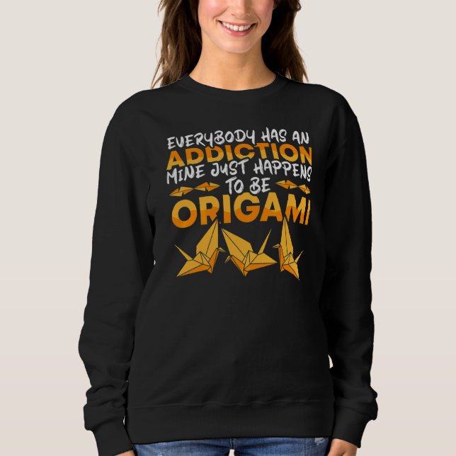 Origami är mitt svar på Papper Foldi i Master T Shirt (Framsida)