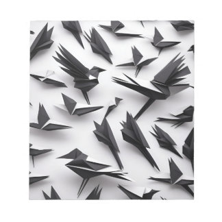 Origami Art - Anteckningsblocket Kråkor med ett ma Anteckningsblock