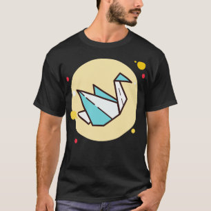 Origami Art crane T Shirt