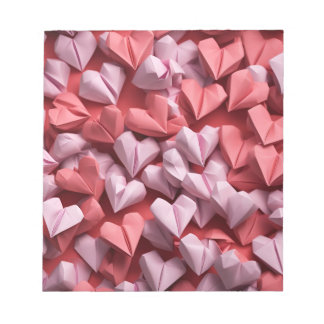 Origami Art - Hearts Galore Anteckningsblock