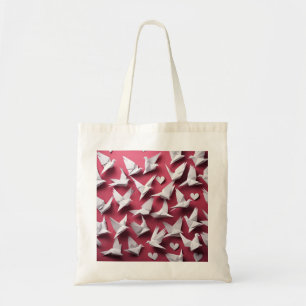 Origami Art - Symphony of White Vingar: Doves Tygkasse
