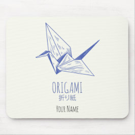 Origami Art Traditionell kran Musmatta