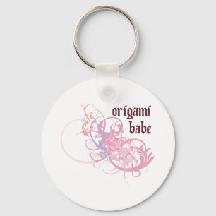 Origami Babe Nyckelring