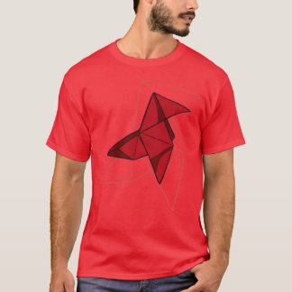 ORIGAMI BIRD 39 T SHIRT