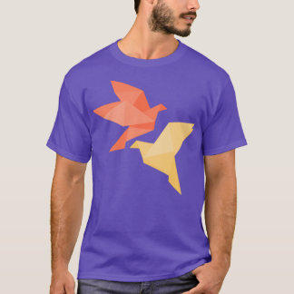 Origami Bird 41 T Shirt