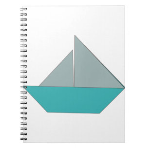 Origami Boat Anteckningsbok