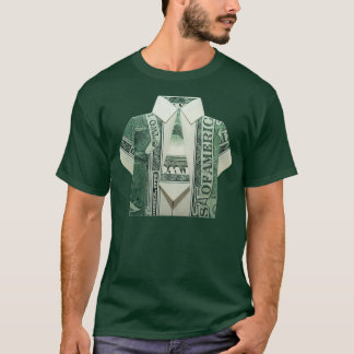 Origami Cash Money Dollars Business Ceo Texture Bo T Shirt