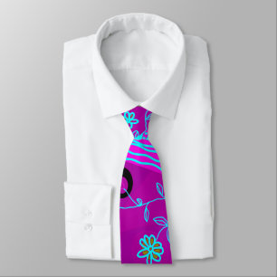 Origami Chintz (L) Fuchsia Turcos Blue Magenta Slips