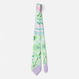 Origami Chintz (L) Grönt Teal Rosa Lilac Slips