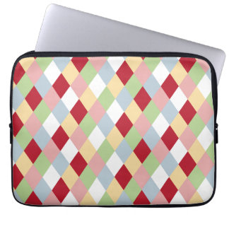 Origami Christmas - Harlequin Geometric Laptop Fodral