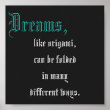 Origami-citattmini