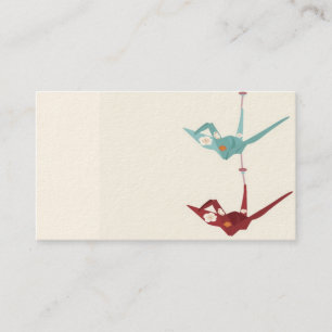 Origami crane-Affärskort Visitkort