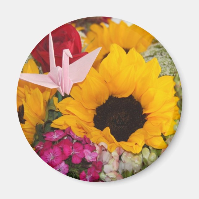 origami crane magnet (Framsidan)