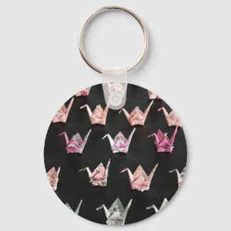 Origami Crane Ornaments Nyckelring