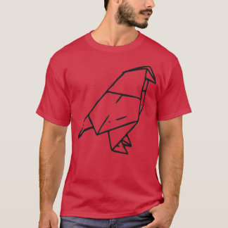 Origami-fågel 10 t shirt