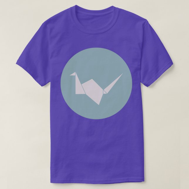 Origami Flapping Birds T Shirt (Design framsida)