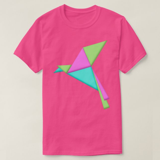Origami Flight T Shirt (Design framsida)