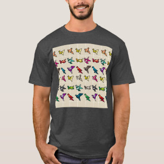 Origami Folable Papper Art 1 T Shirt