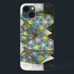 Origami Fortune Teller på geometrisk Papper<br><div class="desc">En old school origami-lycksautör skapat med geometrisk papper. En Chariklia Zarris-original, det är en del av en serie hon har gjort med olika origami-former. Köp den i dag och kolla resten av samlingen!</div>