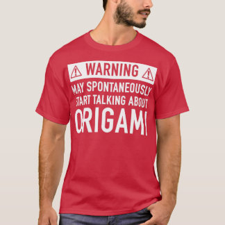 Origami Funny Gift T Shirt