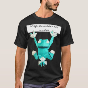 origami groda t shirt