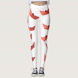 Origami Hat Leggings
