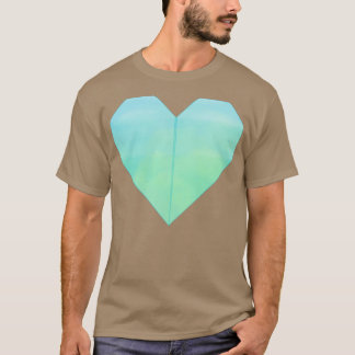 Origami Heart 9 T Shirt