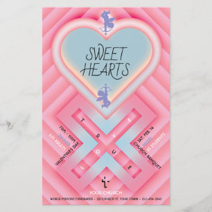 Origami Heart X Sweet Hearts Flygblad