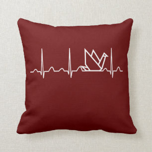 Origami Heartslag Kudde