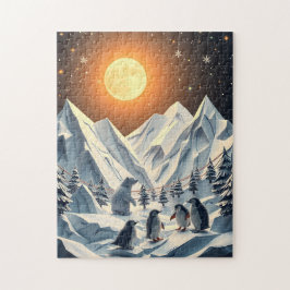 Origami holiday puzzle pussel