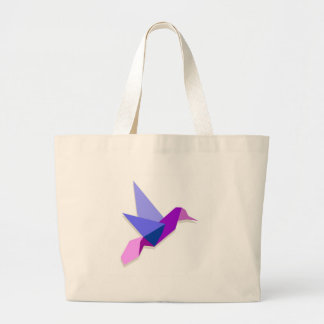 Origami hummingbird jumbo tygkasse