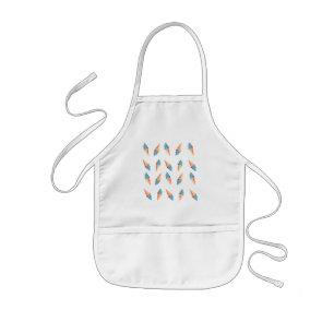 Origami Ice creams cone Kids' Apron Barnförkläde