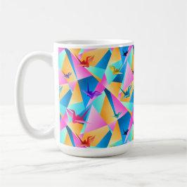 Origami Kaleidoscope Kaffemugg